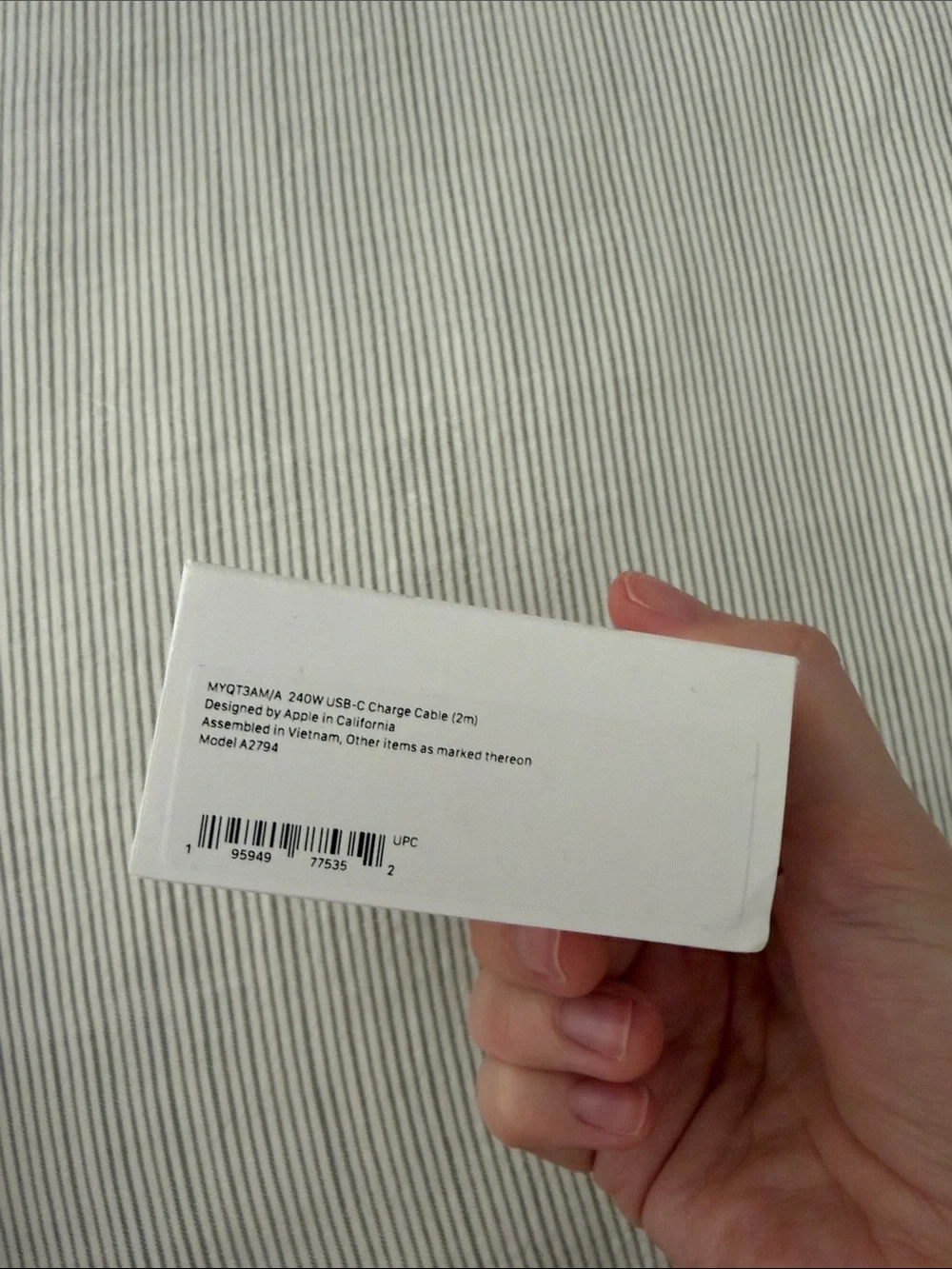 USB-C 240W Charge Cable (2 m) Apple